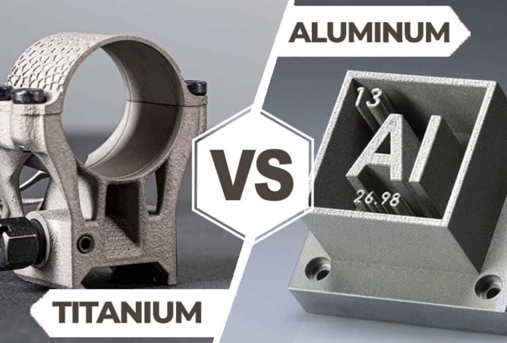 Titaan en aluminium